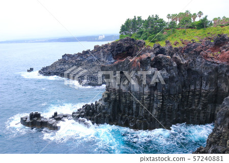 Daepo-dong Jusangjeolli, Jusangjeolli, Sea, Coastal Beach, Coast, Cliff, 57240881