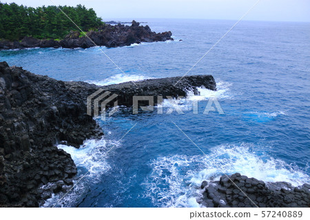 Daepo-dong Jusangjeolli, Jusangjeolli, Sea, Coastal Beach, Coast, Cliff, 57240889