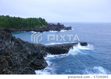 Daepo-dong Jusangjeolli, Jusangjeolli, Sea, Coastal Beach, Coast, Cliff, 57240905