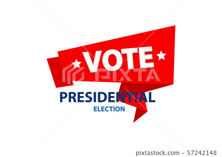 2020 Vote in USA american president banner 2020 Vote in USA american president banner 57242148