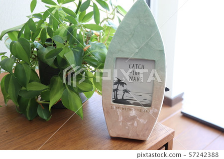 Surfboard photo stand Surfboard photo stand 57242388