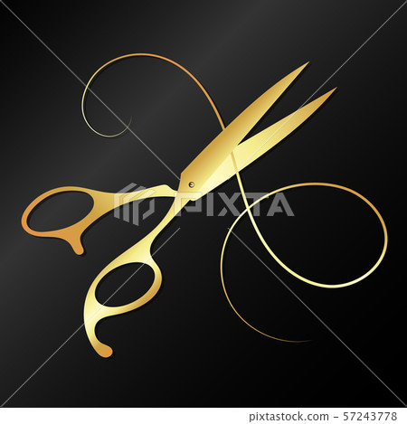 Scissors and curl hair golden beauty salon Scissors and curl hair golden beauty salon 57243778