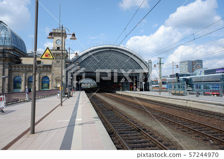 Platform at Dresden Central Station, Germany 57244970