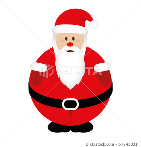 Fat hot sale santa costume