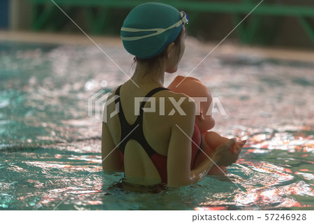 pool, pools, female 57246928