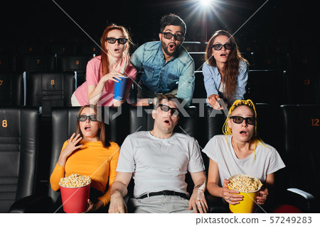 friends feel fear while watching film 57249283
