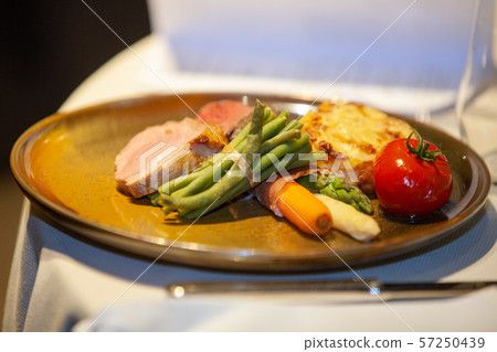 Tasty and colorful dinner Tasty and colorful dinner 57250439
