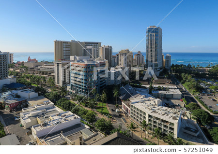 早上9點左右從威基基海灘麗思卡爾頓酒店查看 早上9點左右從威基基海灘麗思卡爾頓酒店查看 57251049