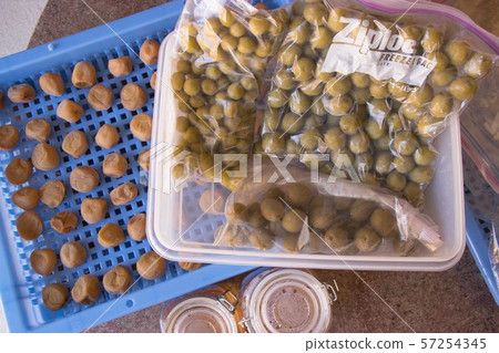 Salted plum  57254345