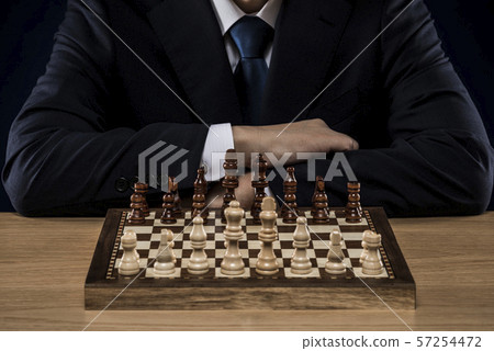 Businessman chess Businessman chess 57254472