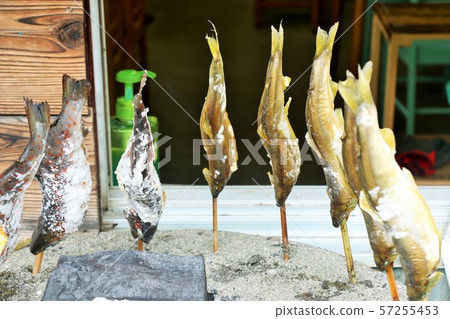 Salmon roasted with amigo 57255453