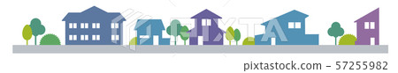 Residential line decoration 57255982