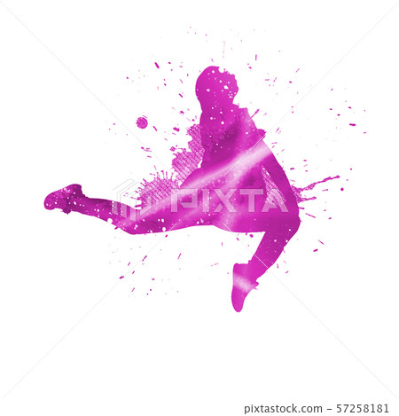 Dancer silhouette Dancer silhouette 57258181