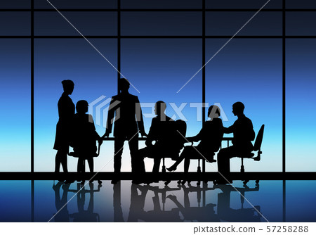 Businessteam at work 57258288