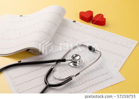 ECG medical image 57259755