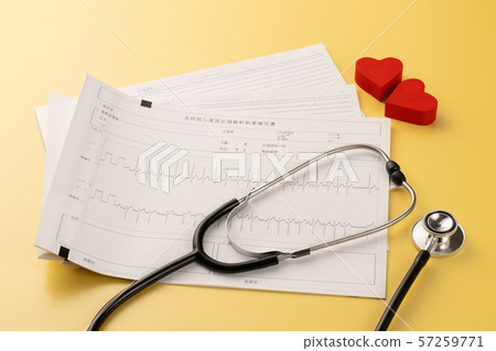 ECG medical image 57259771