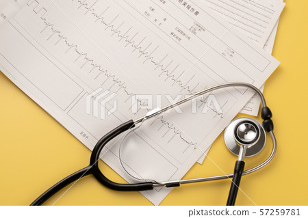 ECG medical image 57259781