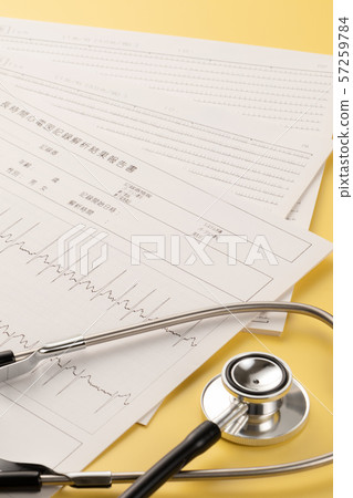 ECG medical image 57259784