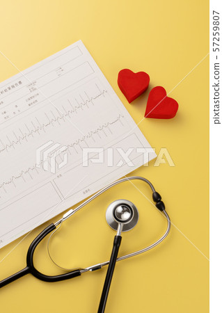 ECG medical image 57259807