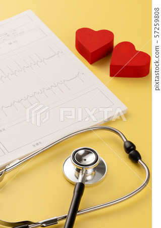 ECG medical image ECG medical image 57259808