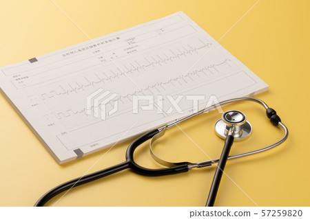 ECG medical image 57259820