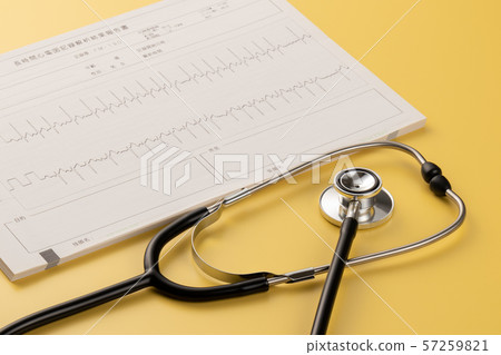 心電圖醫學圖像 57259821