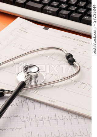 ECG medical image ECG medical image 57259844