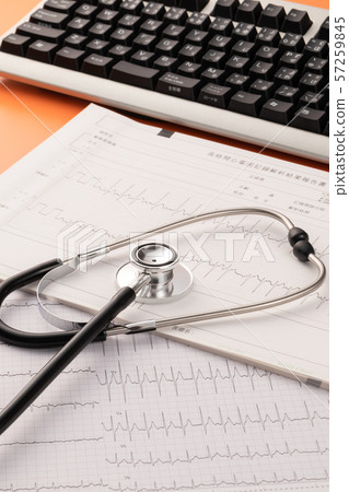 ECG medical image ECG medical image 57259845