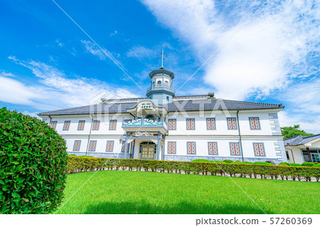 National treasure former Kaichi school building [Nagano] 57260369