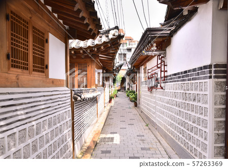 Bukchon Hanok Village Landscape Bukchon Hanok Village Landscape 57263369