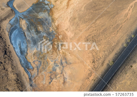 The view of colorful ground at Namafjall Hverir 57263735