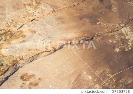 Colorful ground at Namafjall Hverir geothermal 57263738