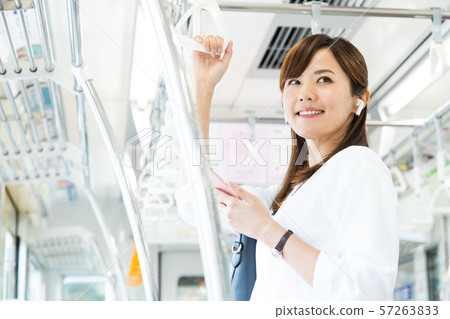 Commuter Female Train Business Woman Photography Cooperation: Keio Electric Railway Co., Ltd. Commuter Female Train Business Woman Photography Cooperation: Keio Electric Railway Co., Ltd. 57263833