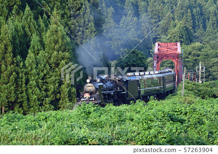 Journey West Line Trip Midsummer Agano River Toma Bridge 57263904