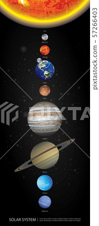 Solar System of our Planets Vector Illustration Solar System of our Planets Vector Illustration 57266403