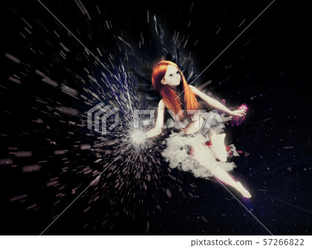 Flying fairy Flying fairy 57266822