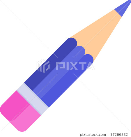Set of bright colored pencils for drawing. Stationery, school supplies. 57266882