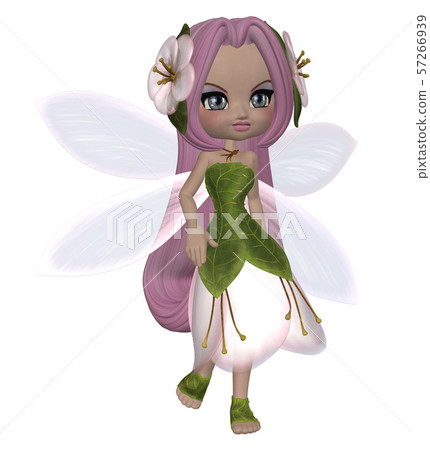 Cute Floral Fairy 57266939
