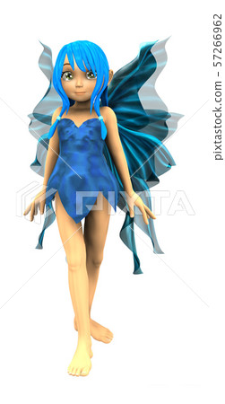 Cartoon fairy 57266962