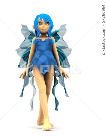 Cartoon fairy 57266964