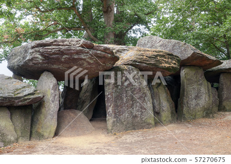 Dolmen La Roche-aux-Fees - The Fairies' Rock Dolmen La Roche-aux-Fees - The Fairies' Rock 57270675