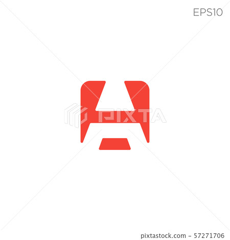 monogram initial a, a logo template black color monogram initial a, a logo template black color 57271706