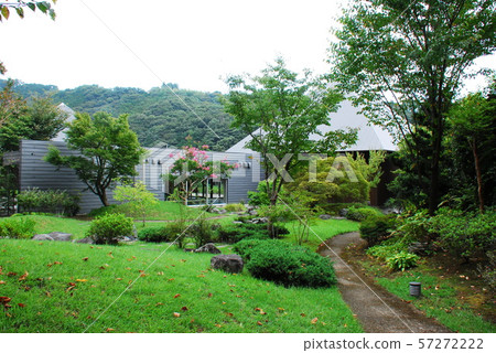 The Kannami Buddhist Village Museum as seen from the garden (Kannan-cho, Takata-gun, Shizuoka) 57272222