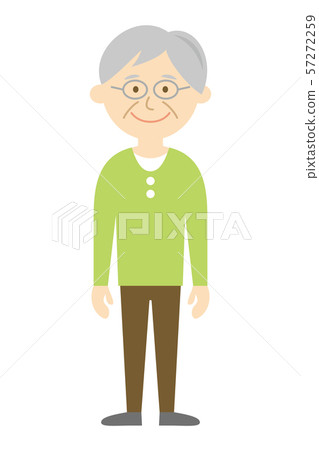 Grandpa illustration image Grandpa illustration image 57272259