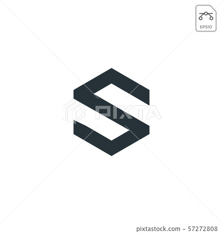 Shield Secure Safe with Initial S logo design - Stock Illustration ...