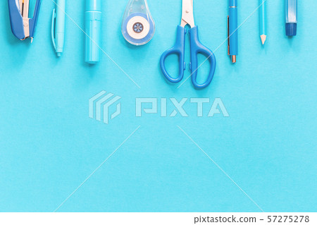 Assorted office and school white and blue 57275278