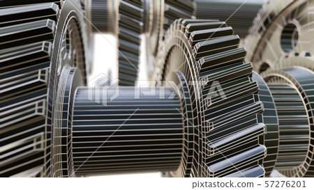 Futuristic gear mechanism Futuristic gear mechanism 57276201