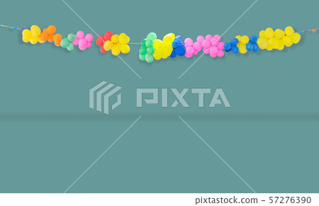 Group of colorful balloons 57276390