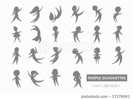 Set of people. 57276981