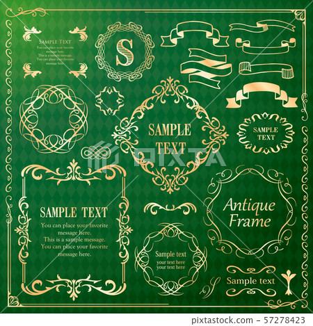 Frame Design Set Antique Luxury Vintage Frame Design Set Antique Luxury Vintage 57278423